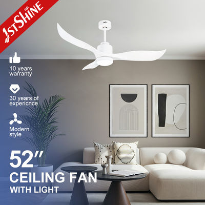 Buy Wholesale Custom 52 Inch White 3 Blade Copper Motor Outdoor Led Light Ceiling Fan online manufacture