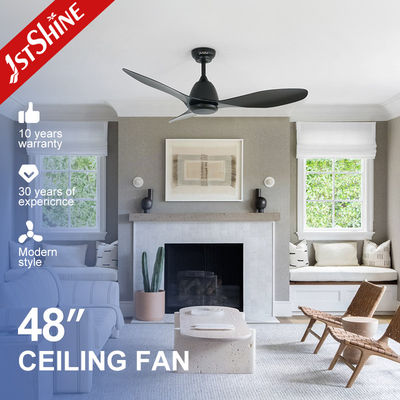 Buy Black ABS Ceiling Fan with 3*ABS Blades 6 Adjustable Wind Speed and Remote Control online manufacture