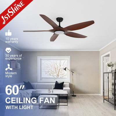 Buy living room Fancy 52 Inch LED Ceiling Fan ABS Blade Body LED Lamp Air Cooler online manufacture