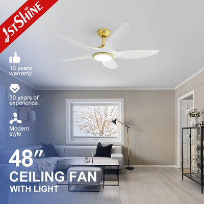 Buy 1stshine OEM Color Dimmable LED Light Ceiling Fan 5 Blades DC Motor and Remote Control online manufacture