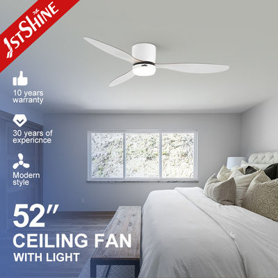 Buy 52 Inch Natural Wind LED Ceiling Fan with Remote Control Space Saving White ABS Blades online manufacture
