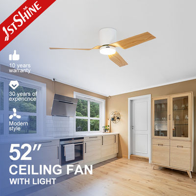 Buy Dimming Led Light Plastic Ceiling Fan Wood Blade Dc Motor online manufacture
