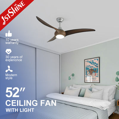 Buy 52 Inches Sliver ABS Blades Ceiling Fan with LED Light and Remote Control in Fancy Design online manufacture
