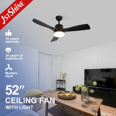 Buy DC Motor LED Ceiling Fan with Remote and Black LED Lighting Switch Style WIFI online manufacture
