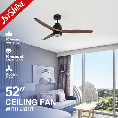 Buy Decorative LED Lighting 52 Inch Ceiling Fan with Low Noise Function and 3 ABS Blades online manufacture
