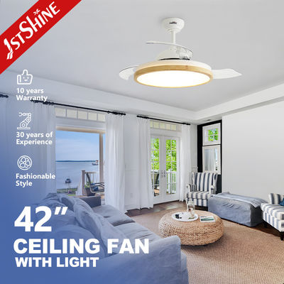 Buy 42 Inches Decorative Ceiling Fan with Remote 3000K/4500K/6000K Color Temperature and 2- online manufacture