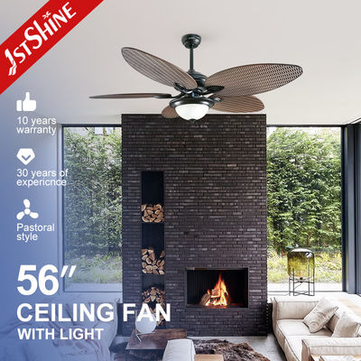 Buy Hotel Decorative 56 Inch Ceiling Fan with Light and Remote Control in Traditional Style online manufacture