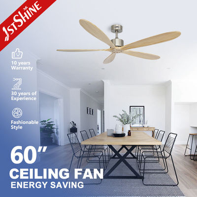 Buy Living Room Big Wooden Blade Ceiling Fan Remote Control With No Light online manufacture