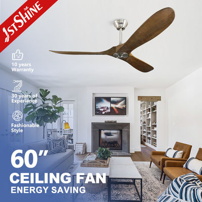 Buy ROHS OEM Commercial Warehouse Wood Ceiling Fans For Summer and Winter online manufacture