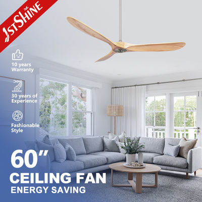 Buy Modern Simple 1stshine Ceiling Fan with Original Wood Blade and 6 Speed Remote Control online manufacture
