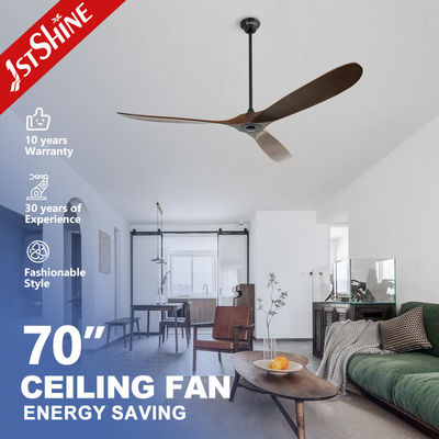 Buy Rotary Vane Quantity 3 70 Inches Wooden Blades Ceiling Fan for Great Room 1stshine online manufacture