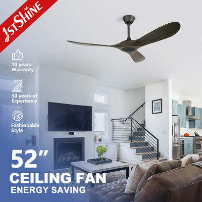 Buy 52 Inches Wooden Blades Ceiling Fan with Remote Control Enhance Your Home's Aesthetic online manufacture