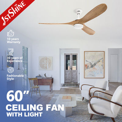 Buy 1stshine Wooden Blades Ceiling Fan with Light and 3000k/4000k/6000k Color Temperature online manufacture