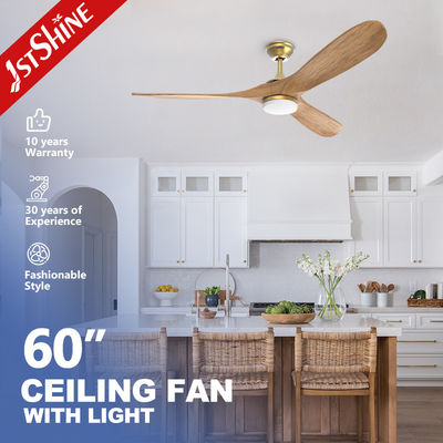 Buy Modern Design 1stshine LED Ceiling Fan Manufacture with Support Dimmer and Wood Blades online manufacture