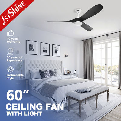 Buy 110-240V/50Hz-60Hz 2- DC Copper Ceiling Fan with Light 60 Inches White Metal Deign online manufacture