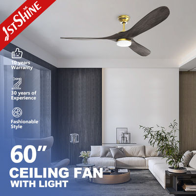 Buy Lamp Body Material Metal 60 Inch Powerful High Airflow LED Ceiling Fan for Living Room online manufacture