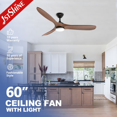Buy Cooling Air Function 60 Inches DC Copper Motor Solid Wood Ceiling Fan with Light online manufacture