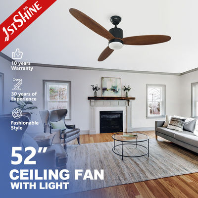 Buy 220V/50Hz Input Voltage 52inch Ceiling Fan with Light LED Light Source and Remote Control online manufacture