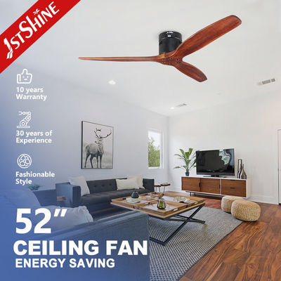 Buy 1stshine Solid Wood Ceiling Fan Light with Remote Control and Energy Saving Propeller online manufacture