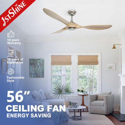 Buy ETL 3 Solid Wood Blades Ceiling Ventilation Fan With Remote Control online manufacture