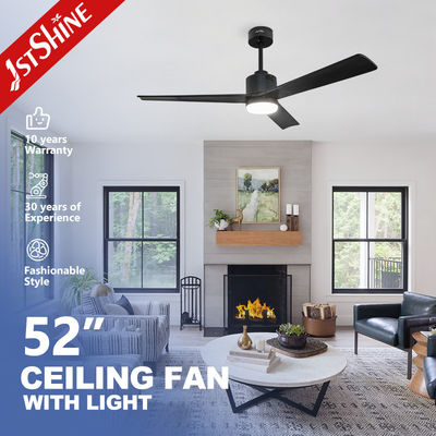 Buy Modern LED Decorative Ceiling Fan 1stshine DC Motor with 10- and 3 Solid Wood Blades online manufacture