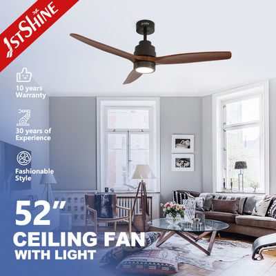 Buy Natural Wood Blade AC Inverter Remote LED Ceiling Fan For Home Hotel online manufacture