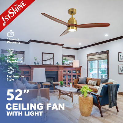 Buy 10- 1stshine LED Ceiling Fan with Gold Luxury Solid Wood and Adjustable LED Lighting online manufacture
