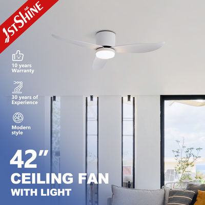 Buy Flush Mount Design 2-in-1 Ceiling Fan Optional LED Light for 220V Voltage and ABS Blade online manufacture