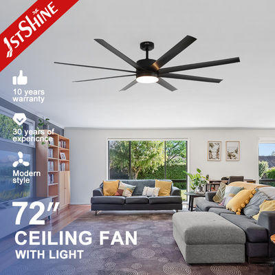 Buy 6 Speed Reversible DC Motor Large Air Flow Ceiling Fans With Lights And Remote App Control online manufacture