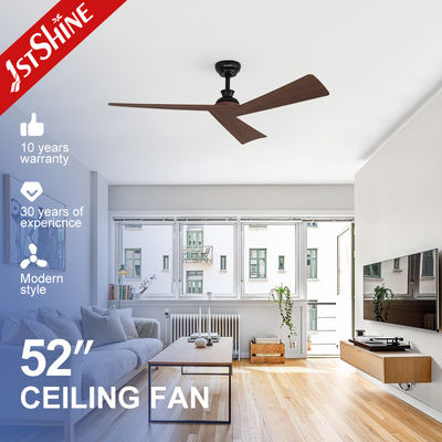 Buy Black Finish DC Motor 6 Speeds Remote Control 3 ABS Blades Ceiling Fan Without Light online manufacture
