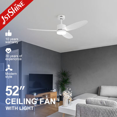 Buy 52-Inch White Ceiling Fan with LED Light and Remote Control online manufacture