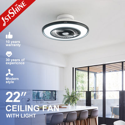 Buy 22” Smart Flush Mount Ceiling Fan with APP Control for Bedroom online manufacture