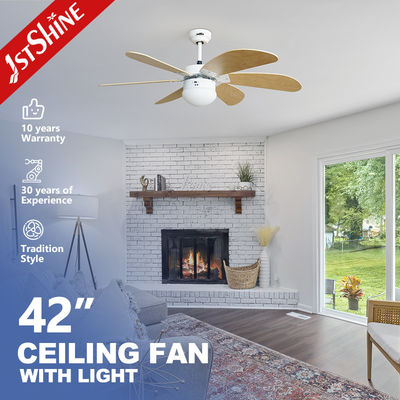 Remote Control 3 Speed 42inch Traditional Indoor Ceiling Fan AC Motor