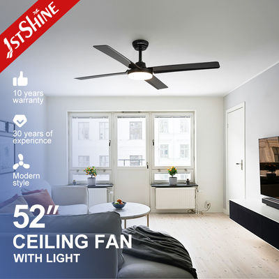 1stshine LED Ceiling Fan 6 Speeds 4 Blades Support Dimmer LED Lighting