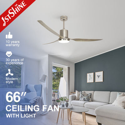 Modern Design 3 Blades 6 Speeds and Remote Control Ceiling Fan with LED Light by 1stshine