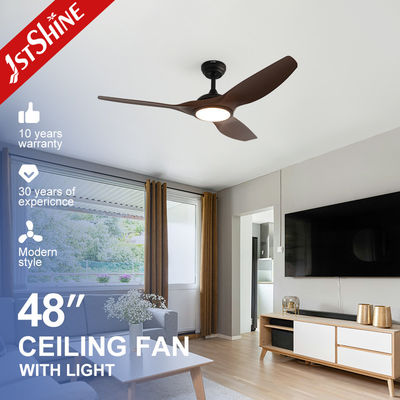Decorative 48 Inches Plastic Ceiling Fan Indoor Modern DC Motor