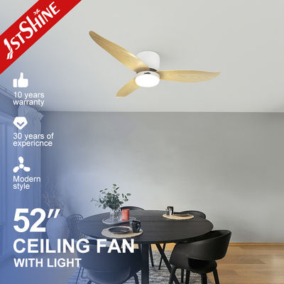 3 ABS Blades LED Ceiling Fan with Low Profile and Remote Control 1stshine 5 Speeds