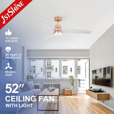 1stshine Bedroom LED Ceiling Fan with Light and Remote 15cm Suspender Length 2- OEM