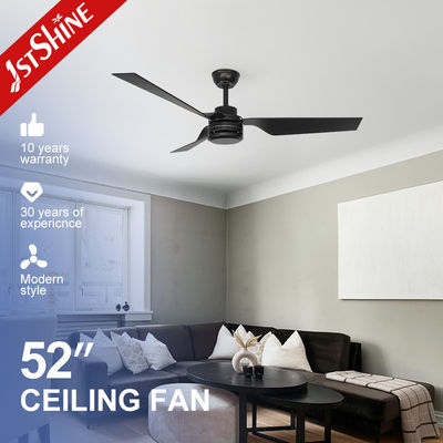 1stshine Ceiling Fan Without Light Timer Simple Design 3 Rotary Vane ABS Blade AC Motor