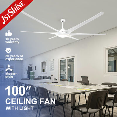 Good price 100 Inch Plastic Ceiling Fan Featuring Durable Blades Energy Saving DC Motor and Remote Control with Integrated LED Light online