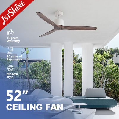 DC Ceiling Fan With Remote Control Solid Wood Blades High-Speed