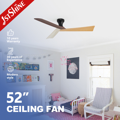 Plastic Ceiling Fan ndash Energy-Saving 52-Inch Dual-Tone Blades DC Motor No Light